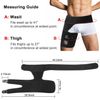 2-in-1 Hip Thigh Support Wrap Hip Sciatic Nerve Pain Relief Compression Strap