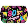 NEU Tablett 80s Forever aus Kunststoff, ca. 39x24cm