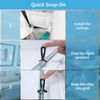 Art3d 50-Pack Hold-Down Clip for Drop Ceiling Tiles, 1.9 x 1 Inch Ceiling Grid Clips for Standard Ceiling Grid System