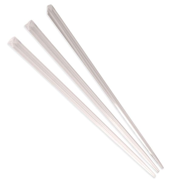 BambooMN Brand - Triangular Prism Plastic Pick 4.7 (12cm) - 300pcs - Clear by BambooMN