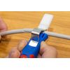 WEICON TOOLS Cable Stripping Knife No.4-28H, Blue/Red, one size
