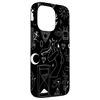 occult mystical esoteric witchcraft crystals moon black goth Case for iPhone 13 Pro