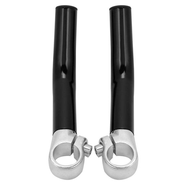 Fahrradlenker, Bar End, 1 Paar Aluminiumlegierung Mountainbike Rennrad Lenker Bar End, für 22,2 mm/0,9 Zoll Lenker, Fahrrad Bar End(Schwarz)