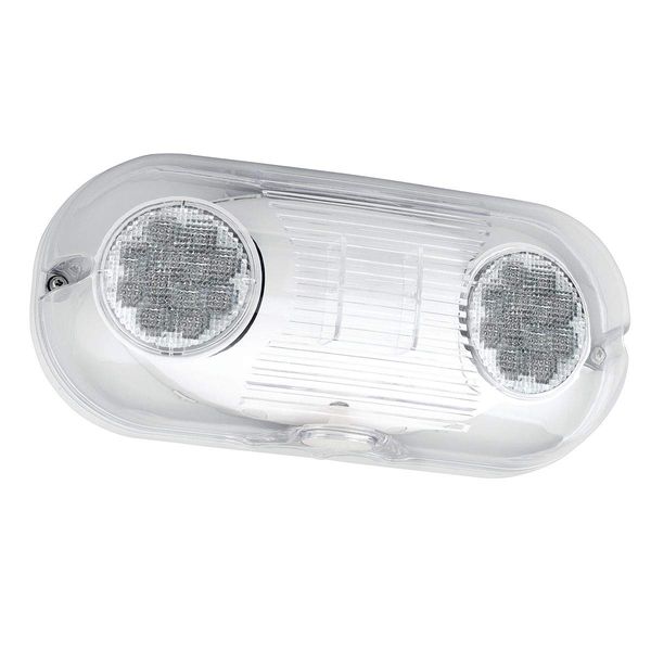 Hubbell Industrial CU2SO LED Emergency Light, White
