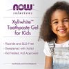 NOW Solutions, Xyliwhite™ Toothpaste Gel for Kids, Bubblegum Splash Flavor, Kid Approved! 3-Ounce, packaging may vary