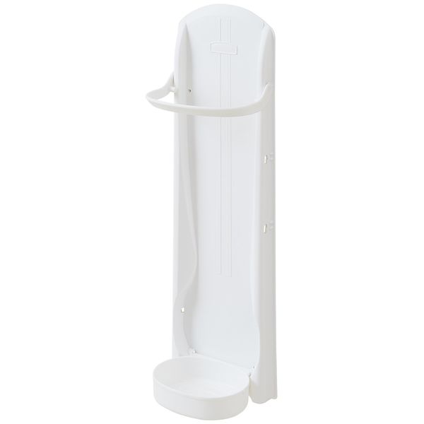 like-it Entrance Umbrella Storage Rack Approx. Width 6.9 x Depth 4.8 x Height 21.3 inches (17.5 x 12.2 x 54 cm), White, Made in Japan, Magnet, Mountable, Compact, Office, Desk, Wagon, Locker