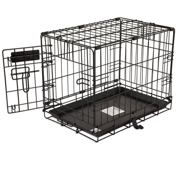 Precision Pet Products One Door Provalue Wire Dog Crate, 19 Inch, For Pets Up...