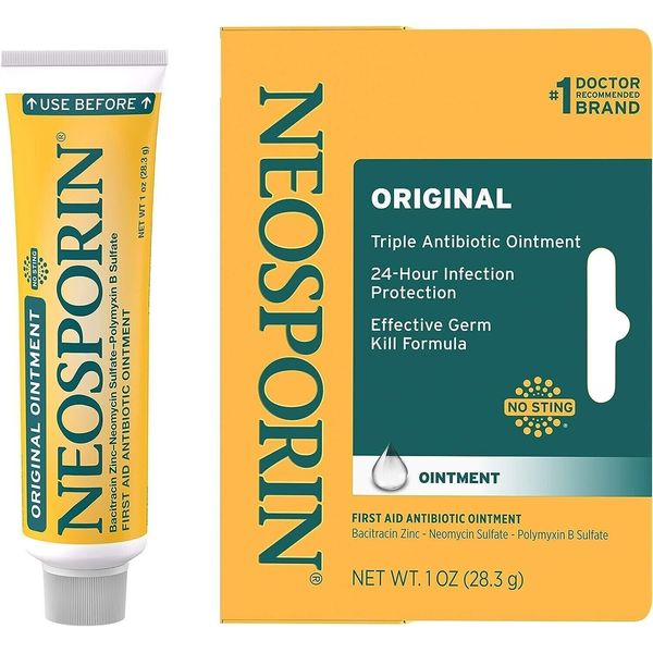 NEOSPORIN Antibiotic Ointment 1oz Tube BACITRACIN ZINC SUPER DEAL!!