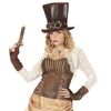 Widmann 60813 Cylinder Steampunk, Brown, Standard Size