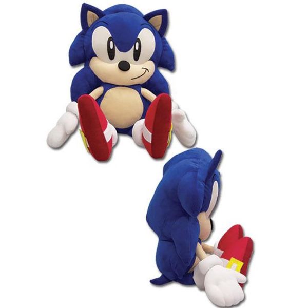 Great Eastern Entertainment Sonic Classic - Sonic The Hedgehog Cuddle Pillow, 18"