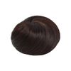 Bun Wig, Point Wig, Extension with Adjuster, Wig Hairpiece, Hair Accessory, Heat Resistant, Event (1 pc, Dark Brown)