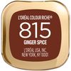 L'Oreal Paris Colour Riche Lipcolour, Ginger Spice, 0.13 Oz, 2 pack