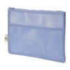Flat Pouch A5 Mesh Collection Marks MSH-PO06, blue
