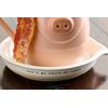 Mud Pie Farm Pig Bacon Cooker; 6" x 7"