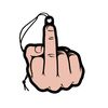 Middle Finger Air Freshener (Peach-colored)