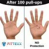 Fittexx  Crossfit Gloves Hand Grips, Grey,  LARGE. Workout,     G15