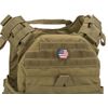 Evike Operator Profile PVC Hex Patch American Flag Series (Color: Full Color)