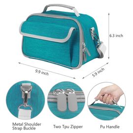 26*16*16cm Storage Bag Spacious Portable Carrying Case For Cricut Joy With  2 Visible Zipper Pockets Multiple Compartments