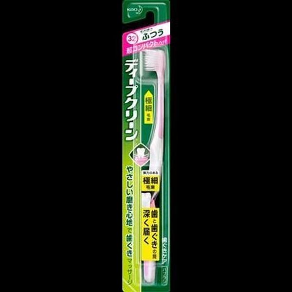 [Bulk Purchase] Deep Clean Toothbrush, Ultra Compact, Normal, Set of 2