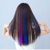 Beauty Player Wig, One-Touch Color Extensions, Kids, Set of 10, Hair Clip, Hair Brush, Easy to Wear, Clip Type, Wig, Hair Removal, Heat Resistant, For Daily Life, Cheer, Dance, Recitals, Parties, Fashion, Costume