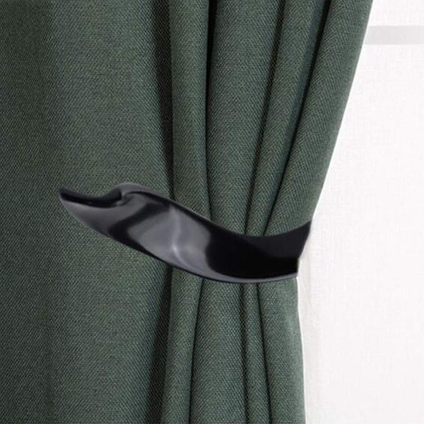 Window Curtain Holdback, Decorative Curtain Drapery Holdback, Set of 2, Aluminum Alloy.