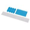 5 Set Plastic Slide Mount Tab, Privacy Screen Replacement Set Adhesive Strips and Holder Tabs for Computer