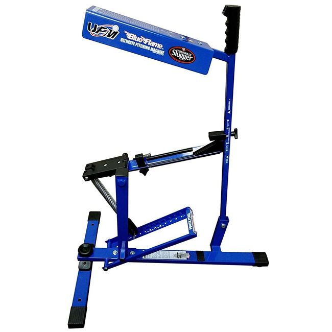 Louisville Slugger Frame Pitching Machine Blue {ET} Guaranteed Authenticity, Pitching Machine