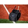 Rawlings | COVERT Duffle Equipment Bag | Baseball/Softball | Scarlet