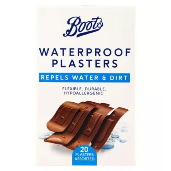 Boots Waterproof Plasters 02 – 20 pack