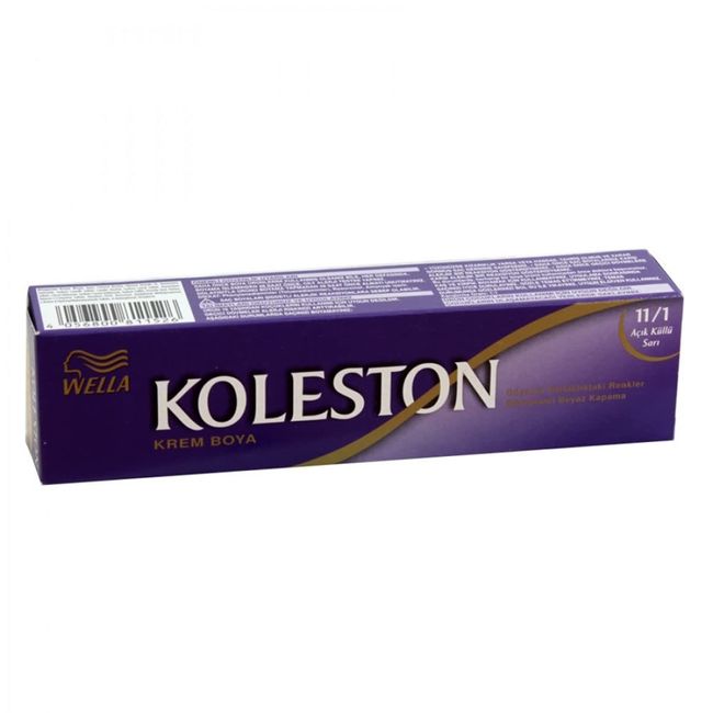 Wella Koleston Single Tüp Boya 11/1 Açık Küllü Sarı