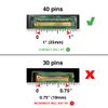 HP PAVILION 15-CS3073CL 40 Pins Touch Screen Replacement LCD LED Display With