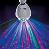 MSC LED E27 - Disco Ball Light Rotating Multi-Coloured Lightbulb Edison Screw Fitting E27