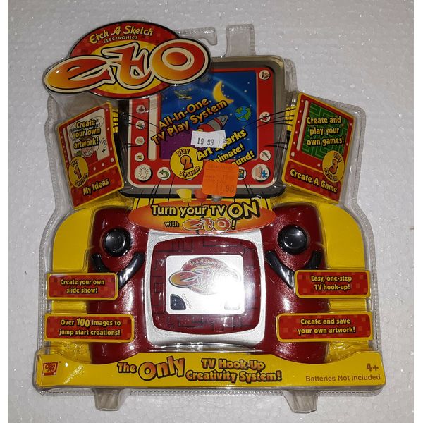 21CC21 HANDHELD ELECTRONIC GAMES, ETCH-A-SKETCH (DISPLAYS ON TV, A/V HOOKUP)