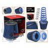 Cold Air Intake Filter Universal Round BLUE For GL/GLA/GLC/GLE/GLK/GLS/G/E Class