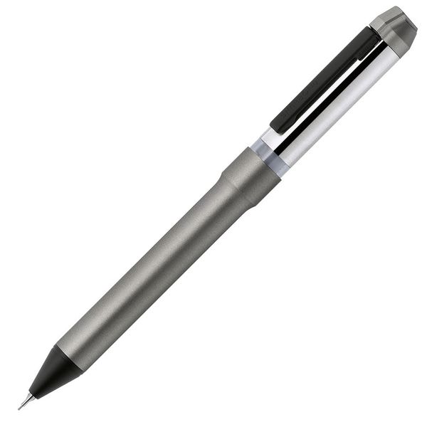 Zebra SB35-DA-SA Multifunction Pen Sharbo Nu 0.7mm Dark Tone Series Stainless Ash