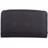 Leather Belt Bag / Purse ( Black )