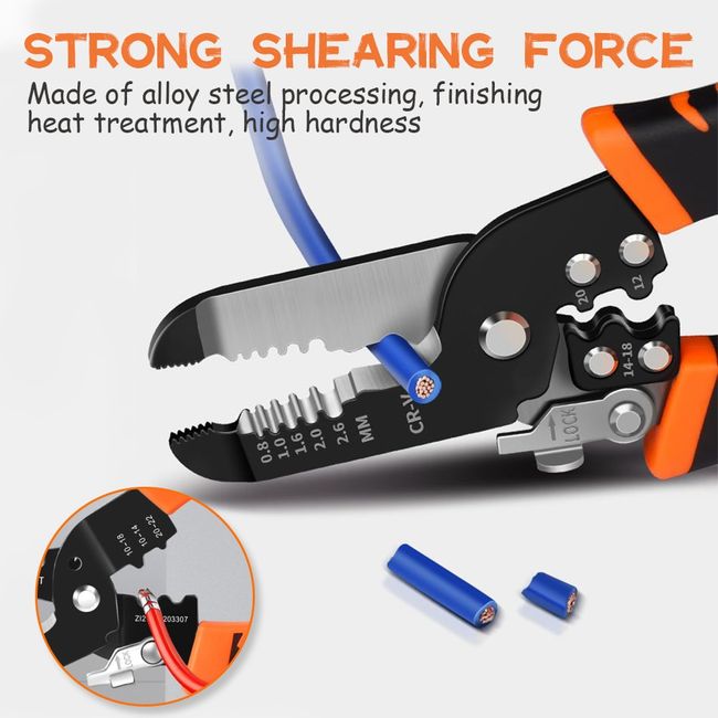 Ethernet Cable Stripping & Cutting Tool