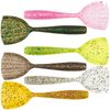 Fox Rage Creature Shovel Shad Rubber Bait, Colour: Candy Floss UV, Length/Package Contents: 7 cm / Pack of 8