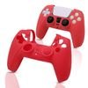 PS5 Controller Skin, Playstation 5 Controller Accessories, PS5 Controller Cover - Red