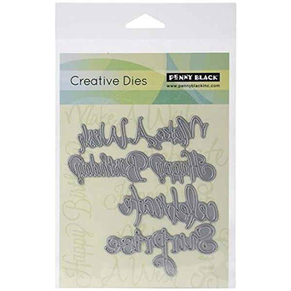 Penny Black Creative Dies-Celebrations, 4.2 x 4.5-inch, Multicolor