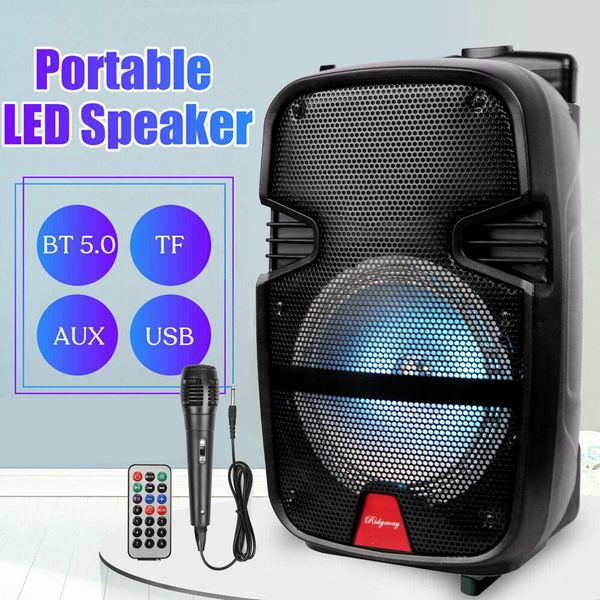3000 Watts Wireless Portable Party Bluetooth Speaker With Microphone & Remote
