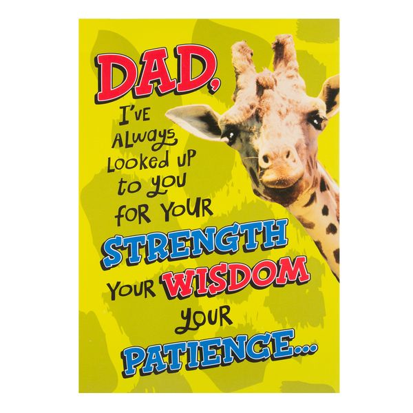 Hallmark Dad Father's Day Card 'Strength and Wisdom' - Medium