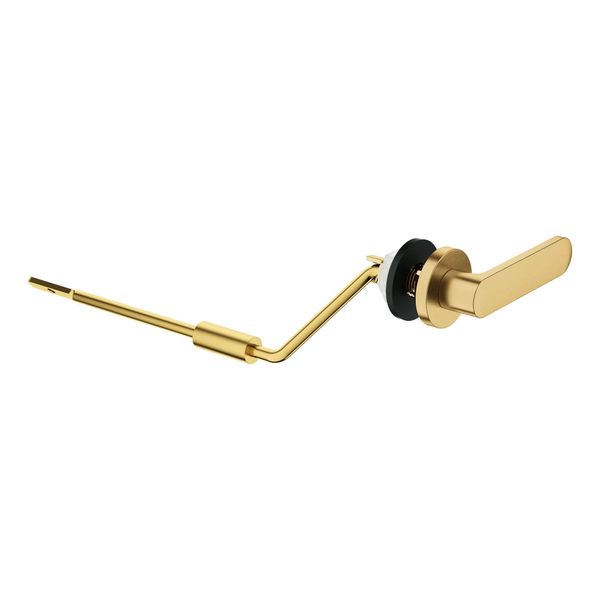 GROHE Essence Right-Hand Trip Lever, Brushed Cool Sunrise