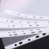 A4 Punch Pockets 50 Pack – 20 Micron Clear Plastic Sleeves for Ring Binders – Pre-Punched Document Protectors