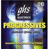 GHS Progressives - PRL - Electric Guitar String Set, Light, .010-.046