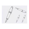 4 x 'Fountain Pen' Temporary Tattoos (TO00048629)