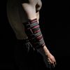 Adjustable Elbow Sleeve Brace，Compression Support for Weightlifting Bodybuilding Powerlifting Bench Press Elbow Pad Protector (X-Large)