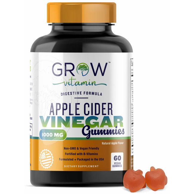 Apple Cider Vinegar Gummies, Weight Loss/Suppressant 1000mg-Compare to GOLI