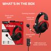 HyperX Cloud II – Gaming Headset PC/PS4/PS5, Red
