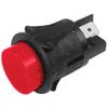Push Button Switch, MOM, RED Cap, SP, Push Button, Keyboard PUSHBUTTON SWITCHES - SP6014C1R0000
